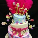 Adornos para pastel personalizados y extravagantes