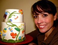 cakes, cake decoration, sweet quince cake