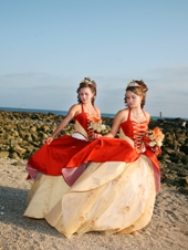 Galván twins quinceanera expo