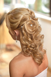 Quinceañera Half Up-do