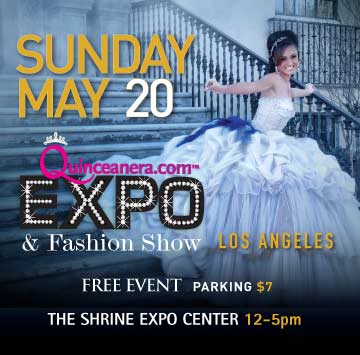 Register for the Los Angeles Expo now! Los Angeles Quinceanera Expo