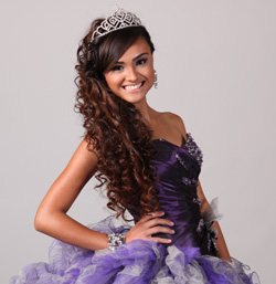 Beauty Quinceanera Hairstyles For Damas | Quince Hairstyles Wedding ...