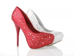 Red Quinceanera High Heels Shoes