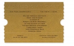 Admission Ticket Party Invitation 