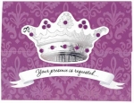 Her Majesty Large Invitations