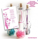 Sweet 15 bottle invitation kit