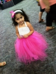 Little princess outfit! An inspiration for your Quinceanera dress.