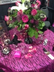 Flower Quinceanera Center Pieces 