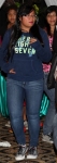 Casual and comfortable look with jeans and Convers