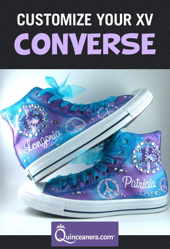 Step up your Quinceanera Converse with 