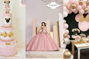 An Adorable Minnie Mouse Quinceanera Theme