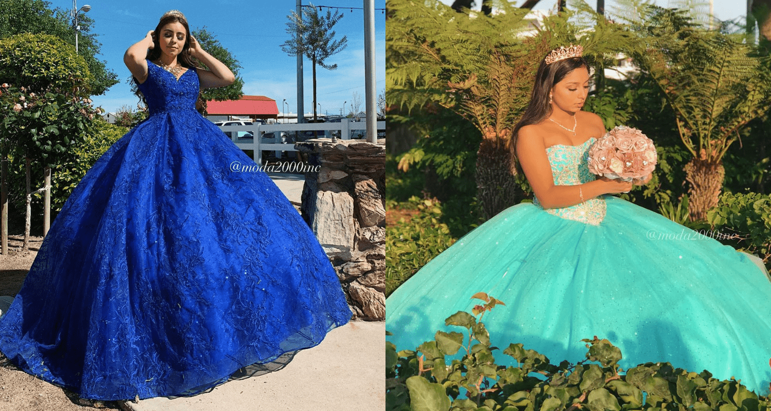 16 Colorful Summer Quinceanera Dresses