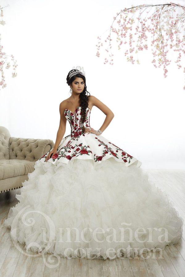 mariachi themed quinceanera dress